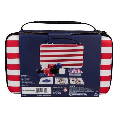 200pc Poker Set, Americana Collection in Red, White and Blue (Target Exclusive)