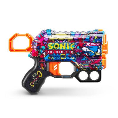 XSHOT Skins Sonic the Hedgehog Robotnik Toy Dart Blaster by ZURU