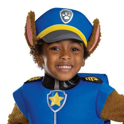 PAW Patrol Nickelodeon Boys' Chase Deluxe Costume Jumpsuit 2T