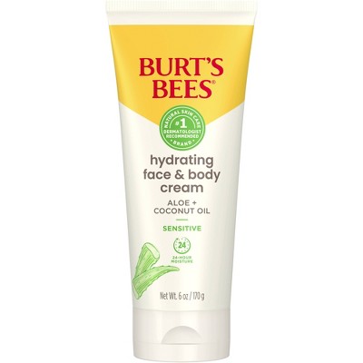 Burt's Bees Sensitive Face and Body Cream - 6oz