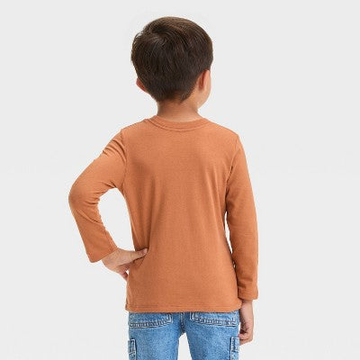Toddler Boys' Ski and Snowboard T-Shirt Cat & Jack Orange 2T