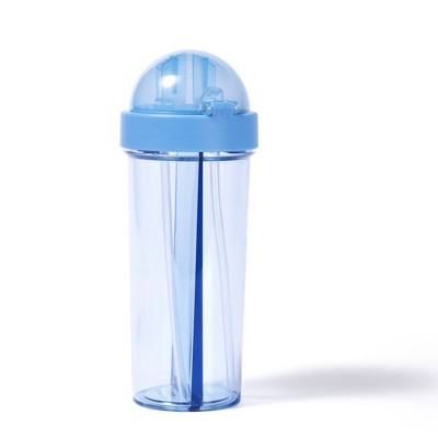 Vivitar 20.3 fl oz Duo Hydration Bottle Blue