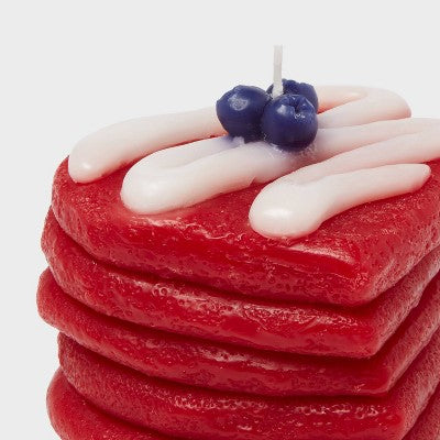 Blueberry Heart Shaped Cake Figural Candle - Room Essentials
