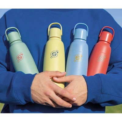 SodaStream 30.4 fl oz Fizz & Go Insulated Stainless Steel Carbonating Bottle Blueberry