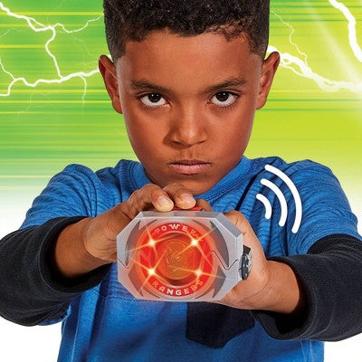 Mighty Morphin Power Rangers Re-Ignition Power Morpher Roleplay Toy with Lights, Sounds and 5 Power Coins