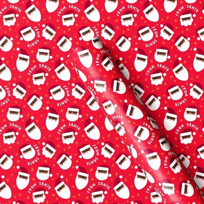 50 sq ft Santa Christmas Gift Wrap Red - Wondershop??????? (LOCAL PICKUP ONLY)