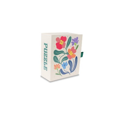 Puzzle Keepsake Box Floral - Bullseye's Playground