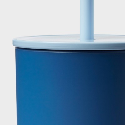 26oz Tumbler with Straw Navy Blue - Sun Squad