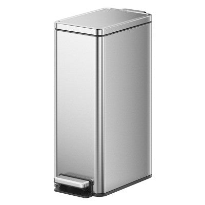 EKO 30L Stella Slim Step Trash Can Brushed Stainless Steel (LOCAL PICKUP ONLY)