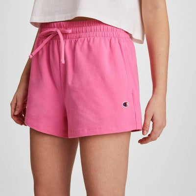 Champion Women's Iconic Cinch Waist Essentials Jersey Shorts  XL