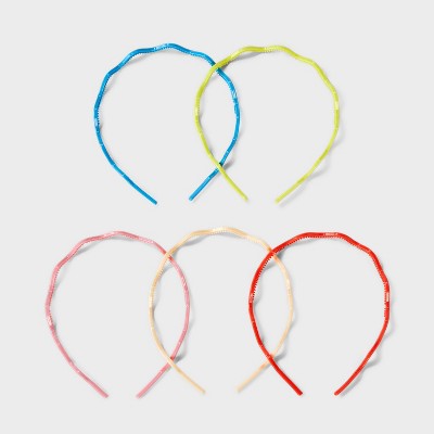 Squiggle Headbands Set - 5ct - Cat & Jack
