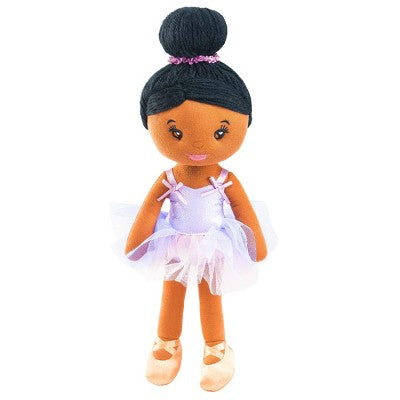Beautiful Curly Me 14'' Imara Ballerina with Braids Plush Doll