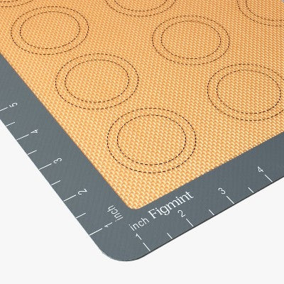 11.5"x15.5" Baking Mat with Macaroon - Figmint