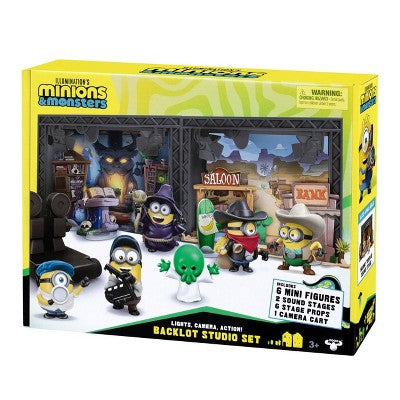 Illumination's Minions & Monsters Figure 6-pack Backlot Studio Set
