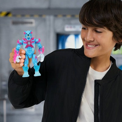 MrBeast Lab Mutators Mutation Chamber Lightning Panther Action Figure