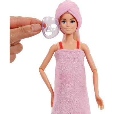 Barbie Party Unboxed Glam Party Series Red Sparkle Doll & Accessories with 10 Surprises