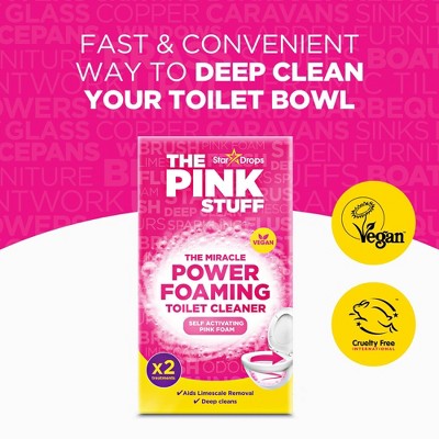 The Pink Stuff The Miracle Power Foaming Toilet Cleaner Powder - 7oz