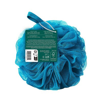 EcoTools Delicate EcoPouf - Green - 1ct: Whole Body Bath Sponge, Nylon Material