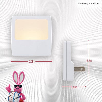 Energizer 2pk LED Continuous On Nightlights