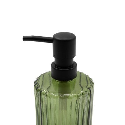 Glass Pump Jars Green - Bullseye's Playground