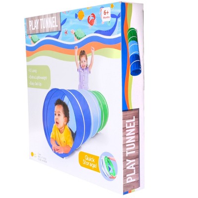 Sunny Days Tunnel - Dark Green/Periwinkle/Blue