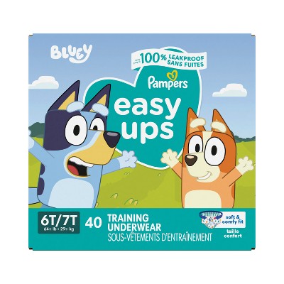 Pampers Easy Ups Super Bluey Disposable Training Pants - 6T-7T - 40ct