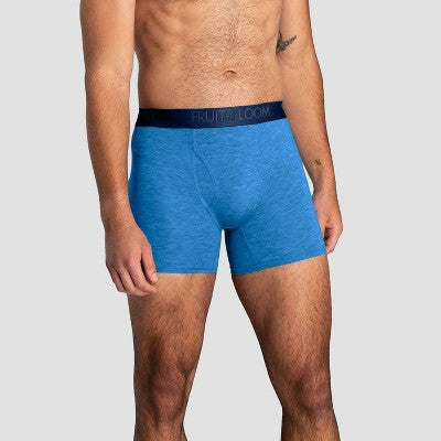Fruit of the Loom Men's 3pk Coolsoft Boxer Briefs - Multicolored L