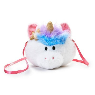 FAO Schwarz Cliqs Plush Unicorn Purse