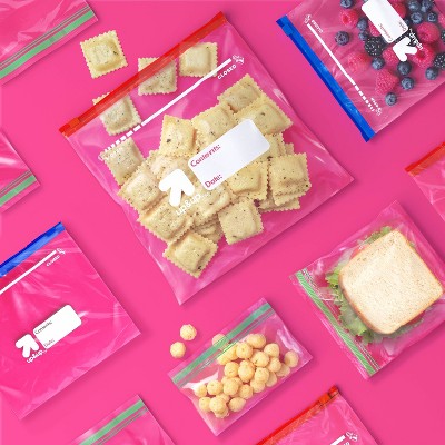Slider and Press to Close Variety Pack Food Storage Bags - 325ct - up&up