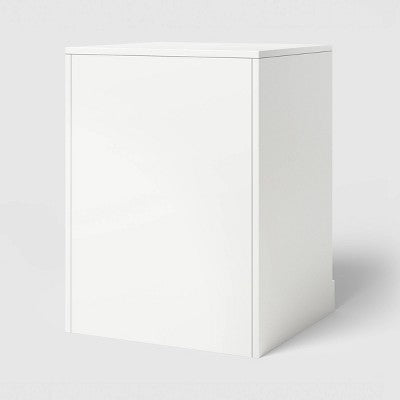 Modern Nightstand with Drawer White - Room Essentials (LOCAL PICKUP ONLY)