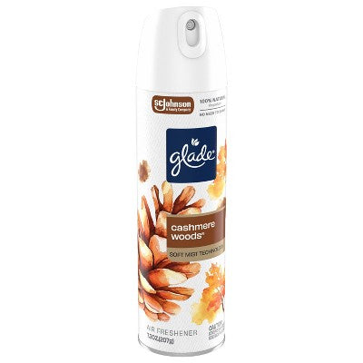 Glade Aerosol Air Fresheners - Cashmere Woods - 7.3oz