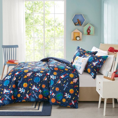 Twin Ultra Soft Bryson Galaxy Outer Space Kids' Comforter Set - 3-Piece, Twin