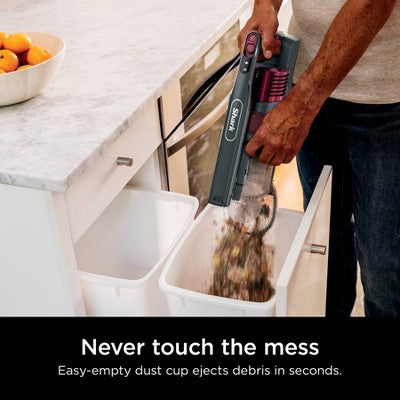 Shark Vertex Cordless Stick Vacuum with DuoClean PowerFins - IZ464H: Lightweight, Pet Hair, HEPA, 60 Min Run Time