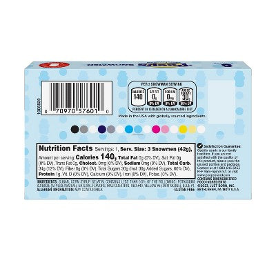 Peeps Christmas Snowman Candy - 1.5oz/3ct