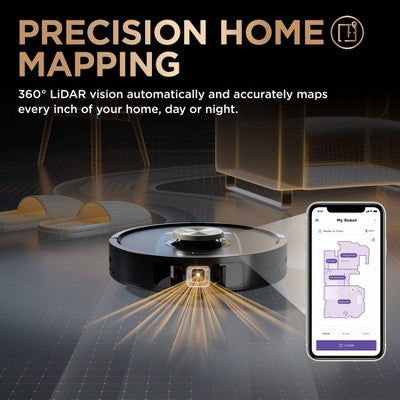 Shark Power Detect 2-in-1 Robot Vacuum and Mop with NeverTouch Pro Base - RV2820ZE (LOCAL PICKUP ONLY)