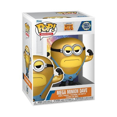 Funko POP! Movies: Despicable Me 4 Mega Minion Dave Vinyl Figure