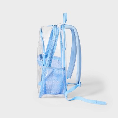 16.25" Clear Backpack - All In Motion Light Blue