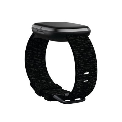 Fitbit Versa 3 & Sense Woven Band Small - Charcoal