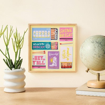 Paint - by - Number Matchbook Art Kit - Mondo Llama