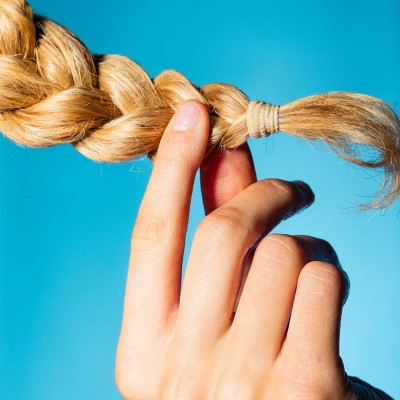 Gimme Beauty Medium Braid Ends Hair Bands - Blonde - 25pk