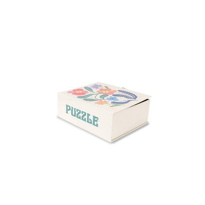 Puzzle Keepsake Box Floral - Bullseye's Playground