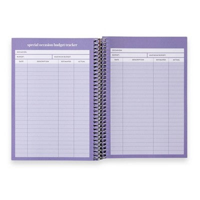 erin condren Budget Journal Classic Striped/Every Little Bit Counts
