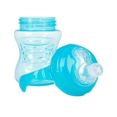 Nuby No Spill Super Spout Trainer Cup - Bright Blue - 8oz