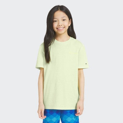 Champion Kids' Graphic T-Shirt - Lemon Yellow XL