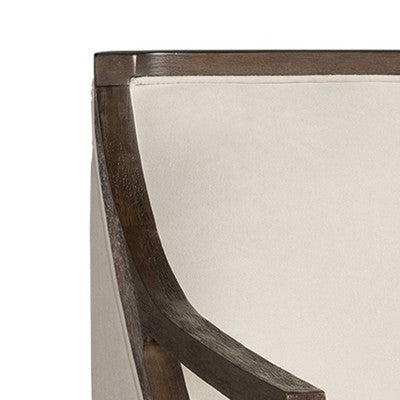 Dayna Accent Chair with Brown Frame Brown - Picket House Furnishings (LOCAL PICKUP ONLY)
