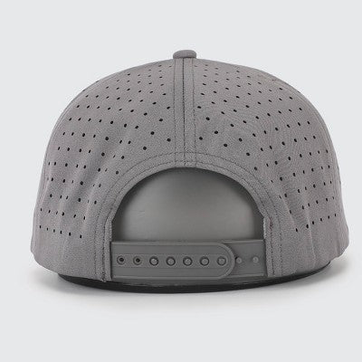 Waggle Adult Polyester Triceratops Baseball Hat - Dark Gray: Adjustable Snapback, One Size
