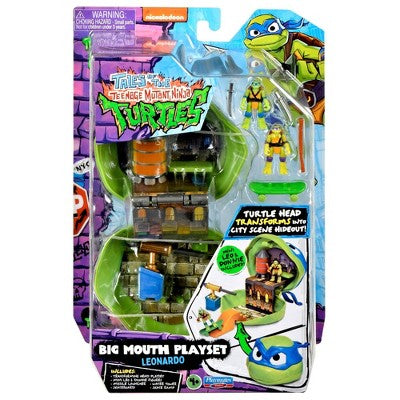 Teenage Mutant Ninja Turtles Big Mouth Playset Leonardo