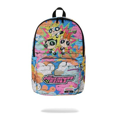 Space Junk 18" PowerPuff Girls' Power Graffiti Backpack - Pink