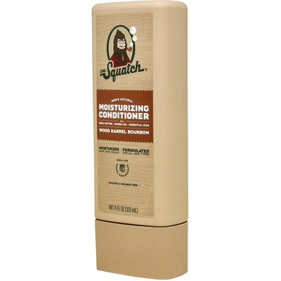 DR. SQUATCH Men's Natural Conditioner - Wood Barrel Bourbon - 11 fl oz