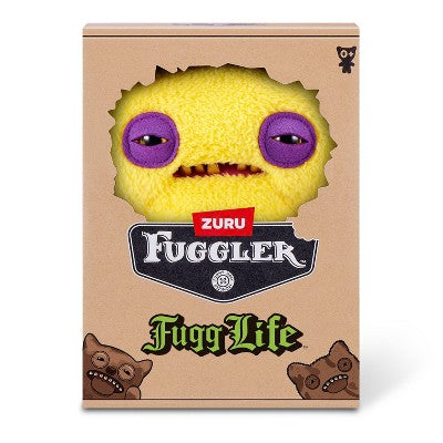 Fuggler 9" Fugg Life Squidge Yellow Stuffed Animal